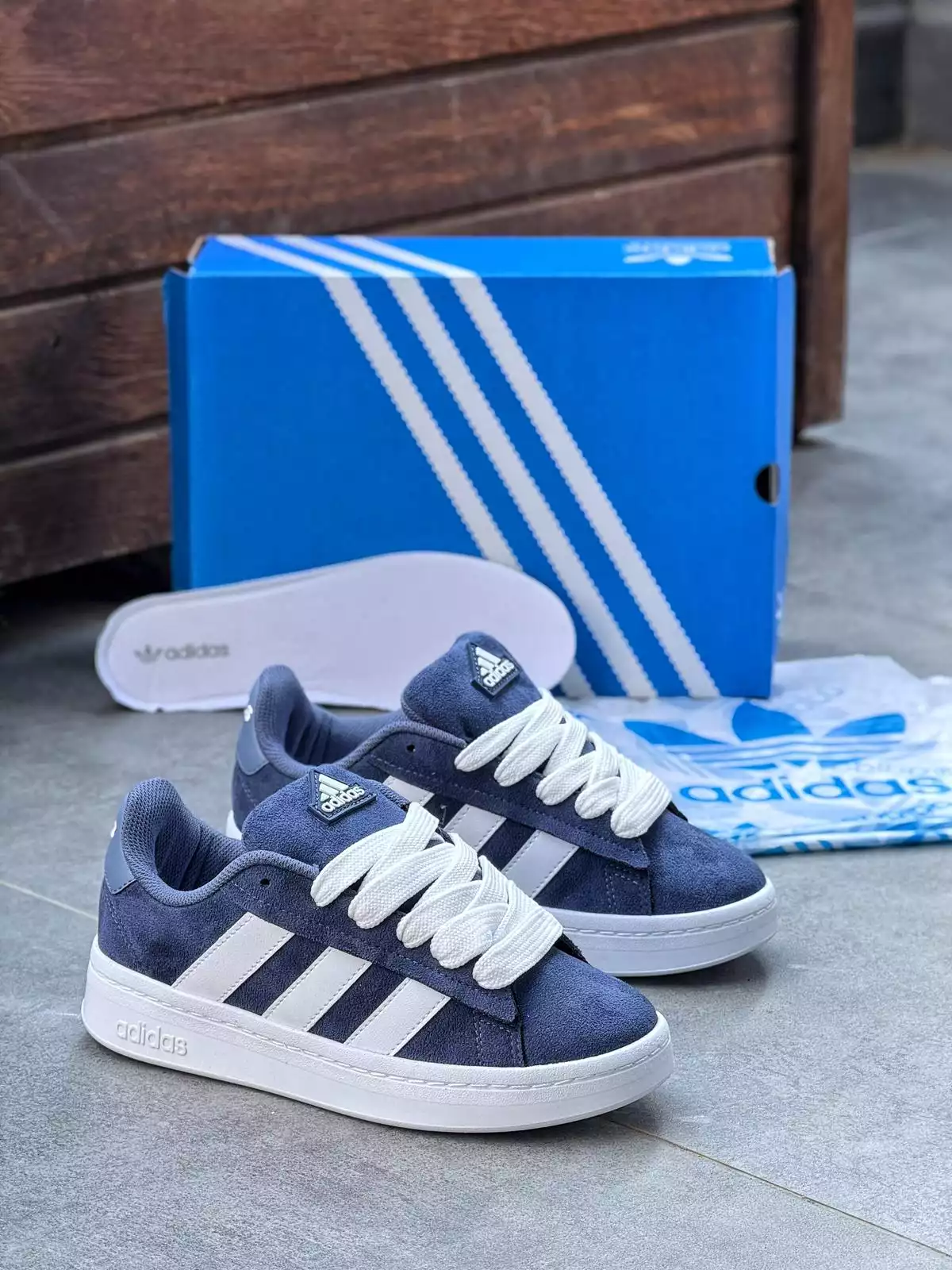 ADİDAS GRAND CAMPÜS LACİVERT KADIN SPOR AYAKKABI