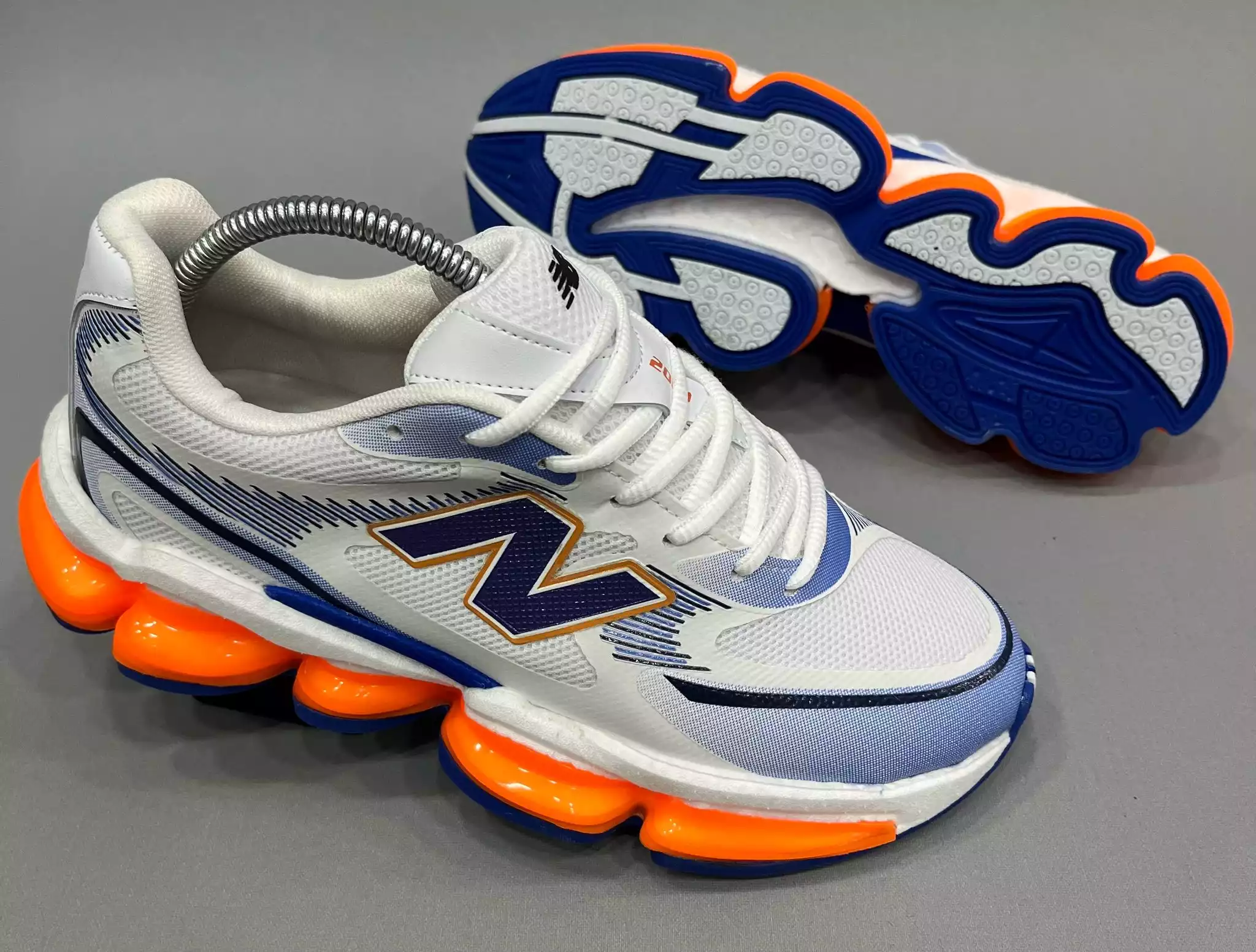 NEW BALANCE 2000 BEYAZ TURUNCU MAVİ ERKEK SPOR AYAKKABI