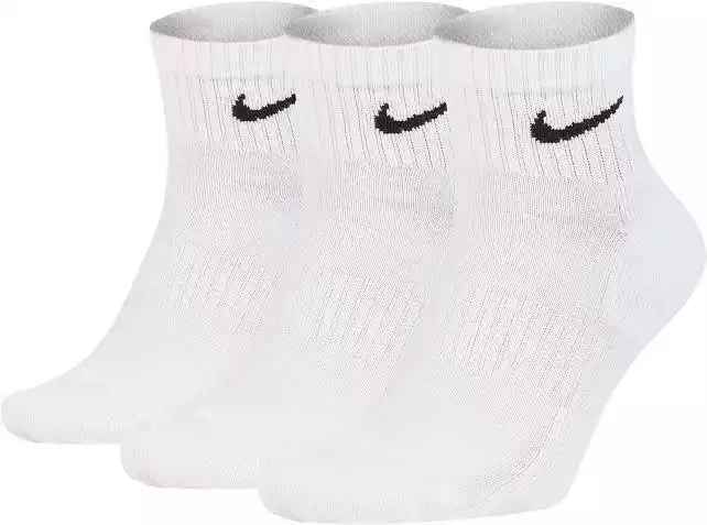 NİKE BEYAZ NAKIŞLI BİLEK ÇORAP 3 LÜ SET