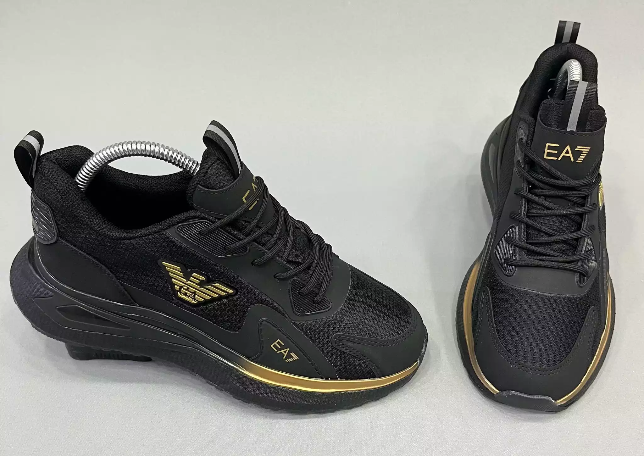 ARMANİ EA7 SİYAH GOLD ERKEK SPOR AYAKKABI