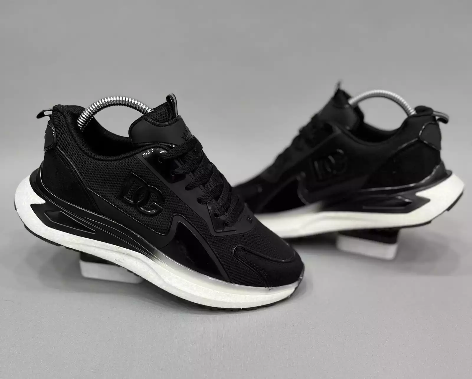 DOLCE GABBANA SİYAH BEYAZ EKREK SPOR AYAKKABI