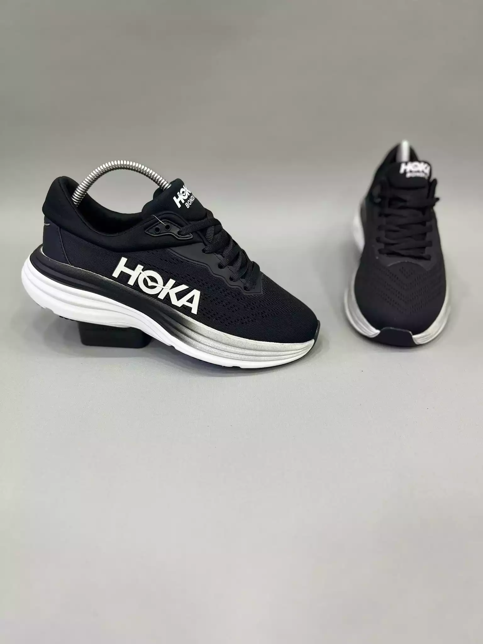 HOKA SİYAH BEYAZ ERKEK SPOR AYAKKABI