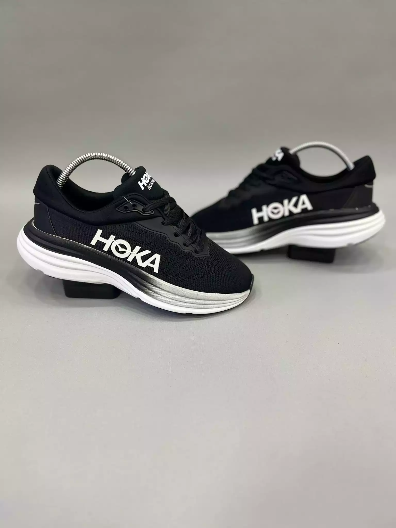 HOKA SİYAH BEYAZ ERKEK SPOR AYAKKABI