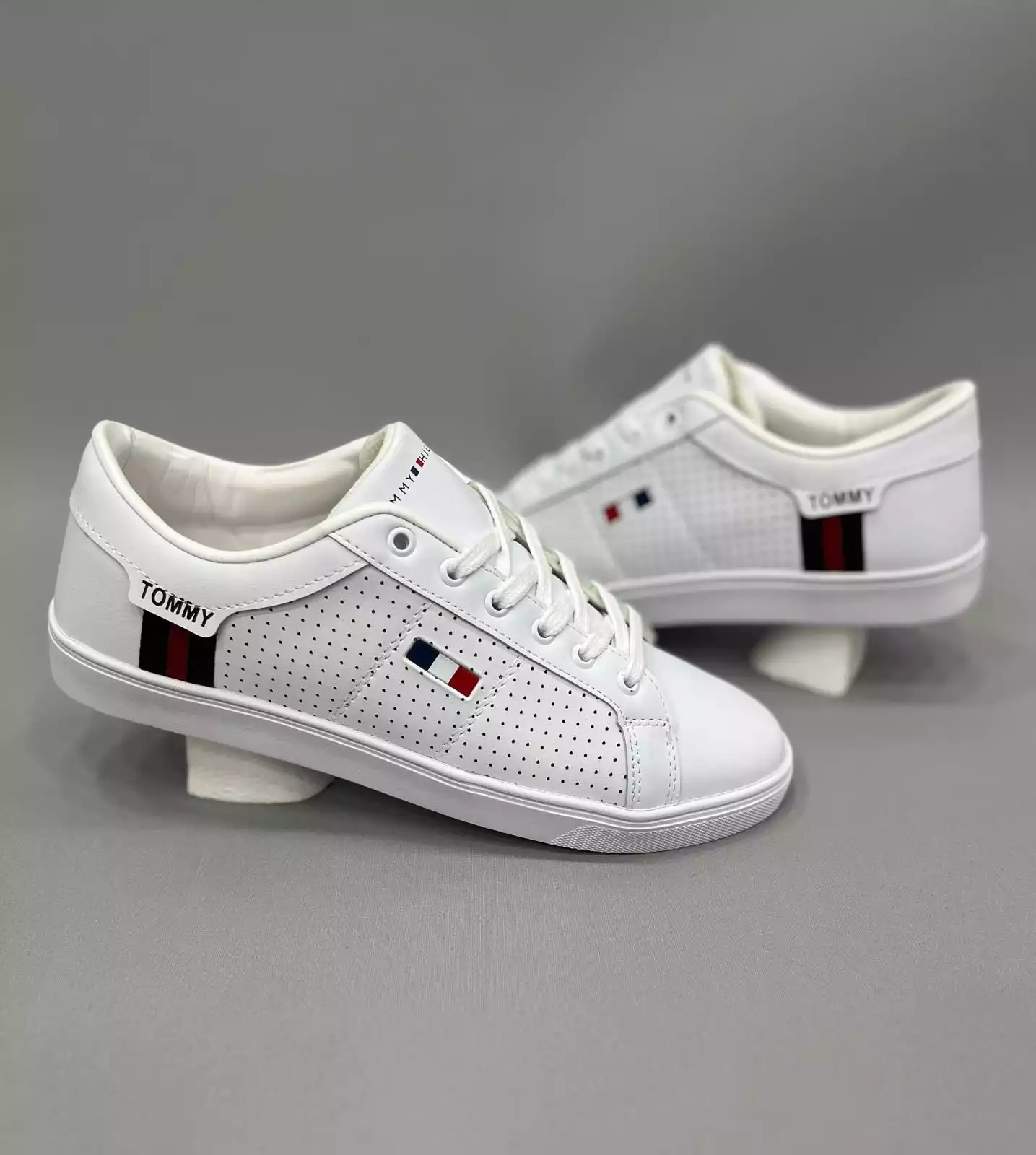 TOMMY HİLFİGER BEYAZ ERKEK SPOR AYAKKABI 